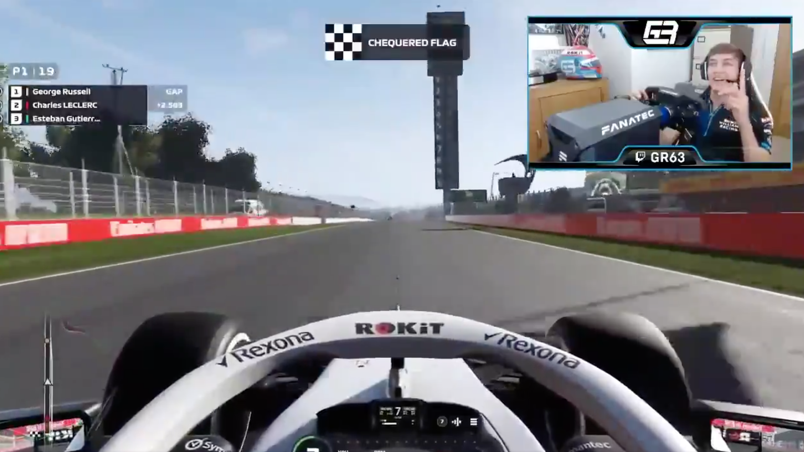 Virtual GP victor Russell had “missed” winning feeling in F1